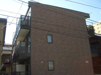 【外観】 | エクレール | エクレール　鉄骨造３階建て