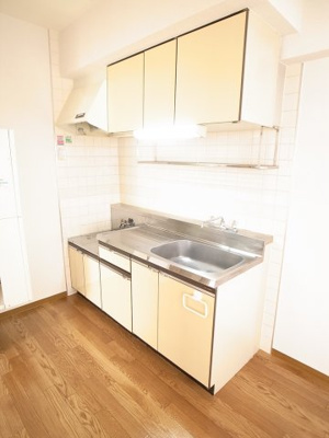 【キッチン】 | 道場北マンション | ガスコンロ設置可です♪　
