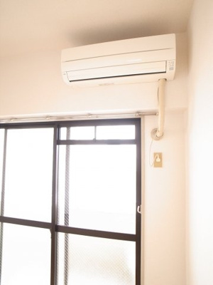 【設備】 | 道場北マンション | エアコン？もちろん付いてます。