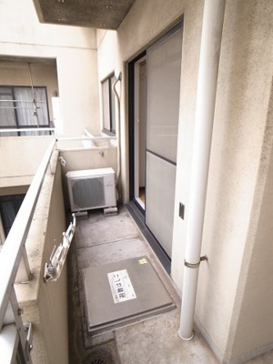 【バルコニー】 | 道場北マンション | バルコニー横！