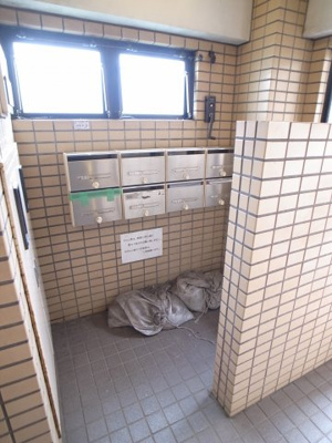 【その他共用部分】 | 道場北マンション | 集合ポストはエントランス部分に。