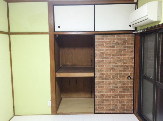 大網白里市池田のアパートの収納