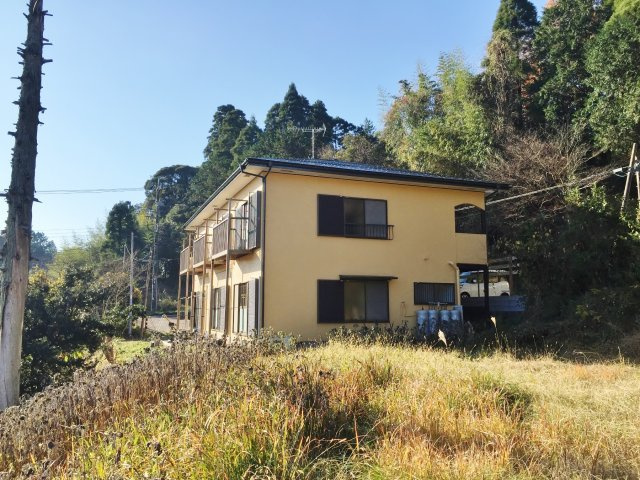 大網白里市池田のアパートの外観