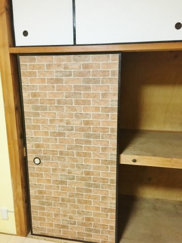 大網白里市池田のアパートの収納