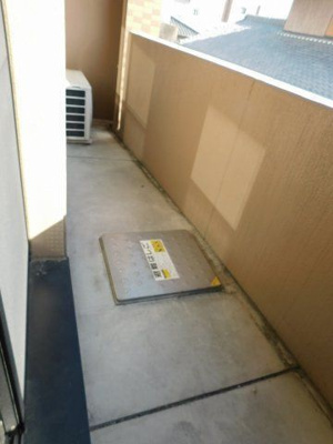 【バルコニー】 | ソシア | ※同物件別室参考写真