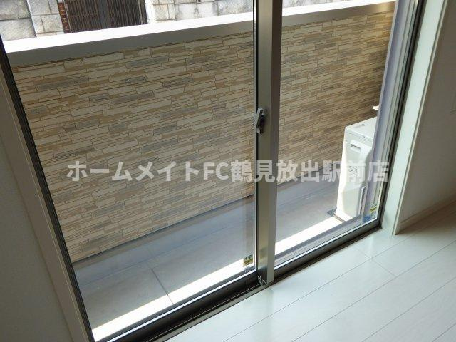 ヴァンヴェール楠根のバルコニー