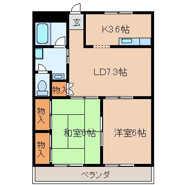 【間取り】 | グローリメゾン原宿（グローリメゾンハラジュク）