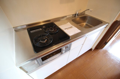 【キッチン】 | サンクレール志紀 | ☆ガスコンロ２口＆グリル付☆