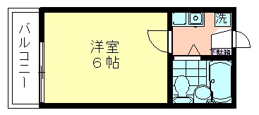 ウイングコート萩山の間取り