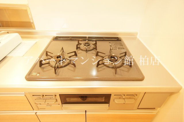 サイドガーデン南増尾A棟のキッチン