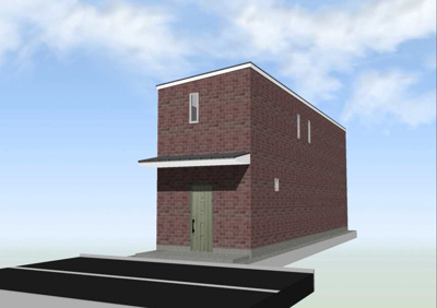 【外観パース】 | レンタル収納スペース　Green　Beans　熊谷宮前町店（Ａタイプ下段）