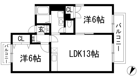 【間取り】