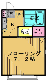 【間取り】 | アーリア府中Ａ