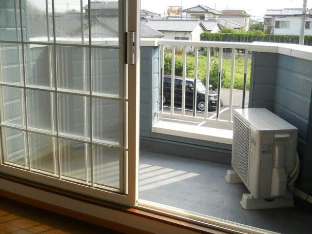 田間パークハイツⅠのバルコニー