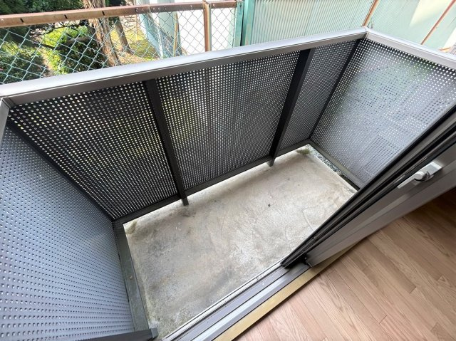 ベルフラワーのバルコニー