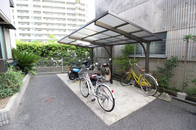 【その他共用部分】 | 若草ハイツ | ☆屋根付き駐輪場☆