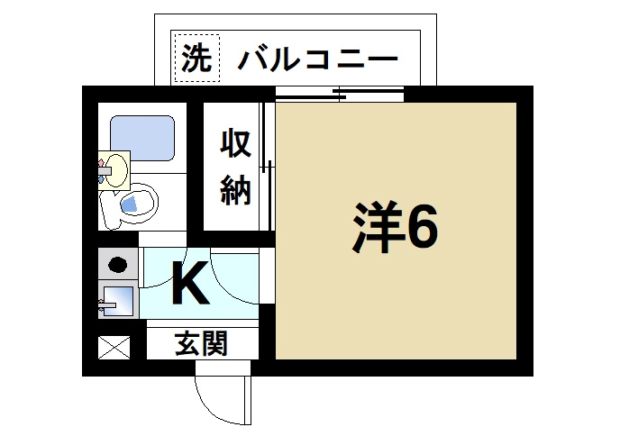 ディアコート奈良（東木辻町）の間取り|使い易い人気の間取り