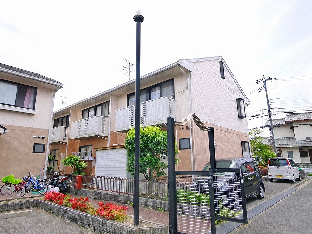 エクセレントヴィレッジオオダCの外観|おしゃれな外観です