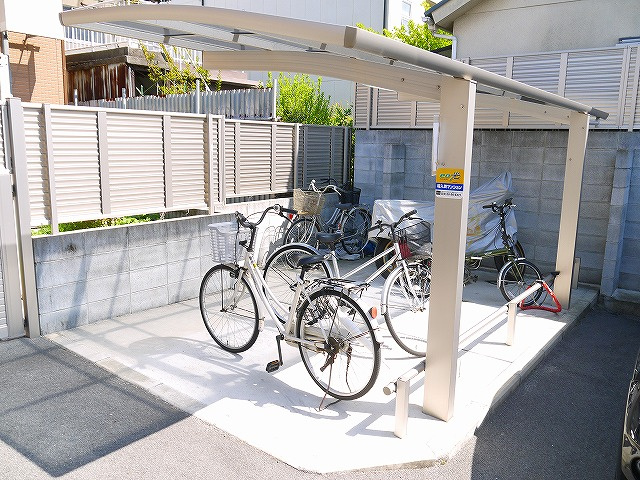 ヴィルコートのその他共用部分|自転車置き場が設置
