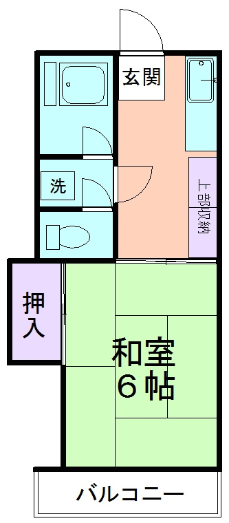 コーポ芳光の間取り