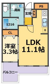 【間取り】 | エメラルドオーシャン西宮(甲子園駅)