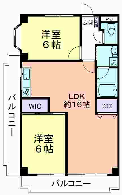 ホワイトプラザの間取り