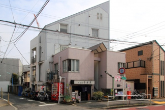 【外観】 | 事務所使用も相談可能なタイル貼りのマンションです。