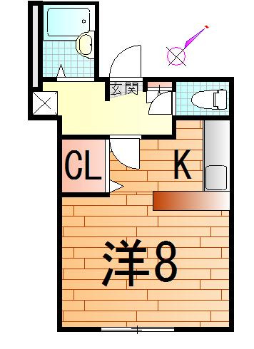 ヴィレッジアルカディアの間取り