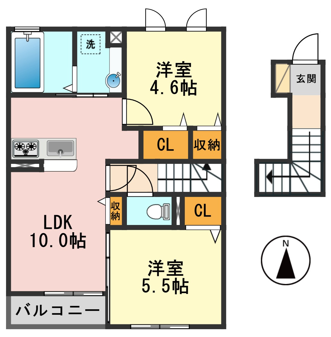 グランド パレス オクドの間取り