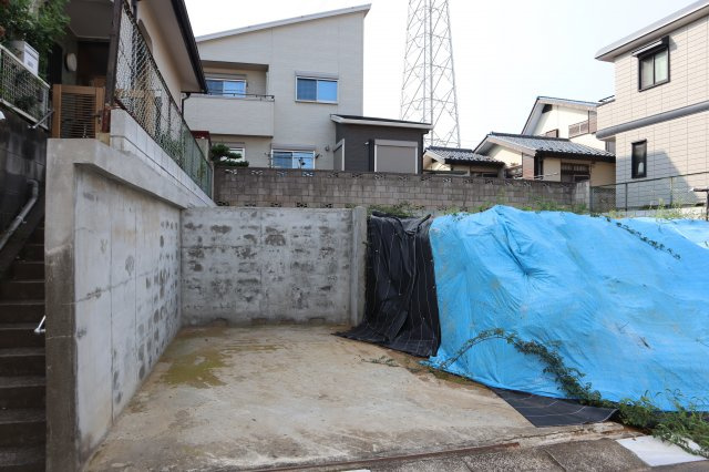 八千代市大和田新田　売地　建築条件なし　約５０坪の整形地の外観