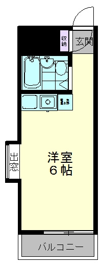 リフレ要町の間取り|最上階・角部屋