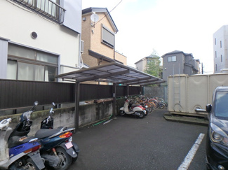 【その他共用部分】 | コスモマンション | 駐輪場　