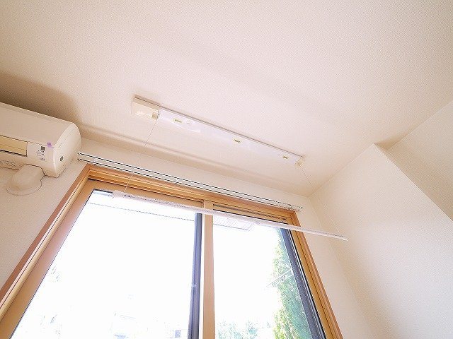 リバーラック　Ａ棟の設備|室内物干し付き