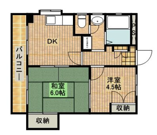 【間取り】 | ハイツしむらⅢ