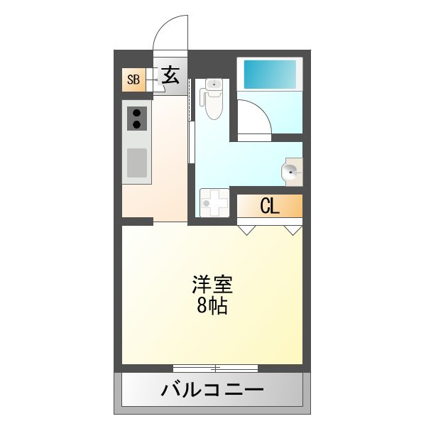 フロンティアゲート淀川の間取り