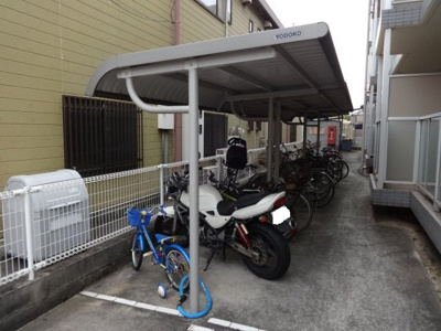 【その他共用部分】 | きくやハイツⅠ | 駐輪場！