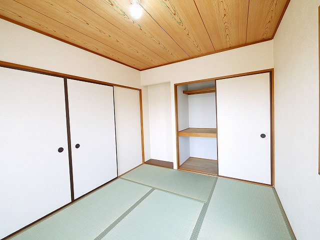 バーベナ光台I棟の和室|落ち着いた雰囲気の和室付きです