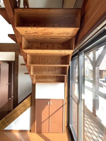 茂原市千町のテラスの収納