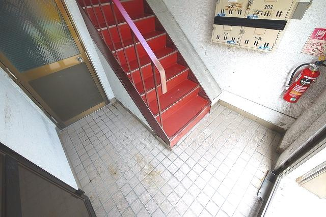 三条ビルのエントランス|毎日通るエントランスです