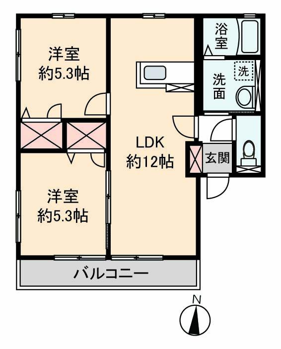 ハーモニーの間取り