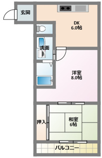 【間取り】 | スカイホーム瀬川
