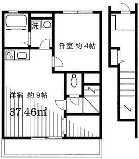 【間取り】 | TAハイム鷹の台