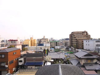 【展望】 | ウエルメゾン江坂 | 最上階バルコニーからの眺望★