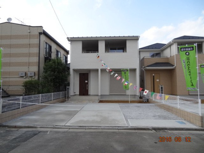 【前面道路含む現地写真】 | さいたま市緑区馬場2丁目　土地広々約50坪　新築分譲住宅全3棟・残1棟