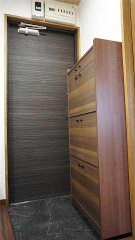 ドミール・クレセントAの玄関