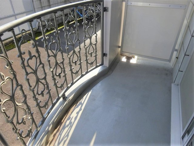 サンエミットＭのバルコニー