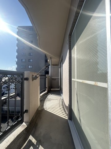 Mヒルズ大清水のバルコニー