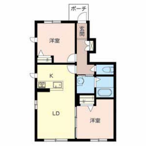 GREEN CITYⅢの間取り