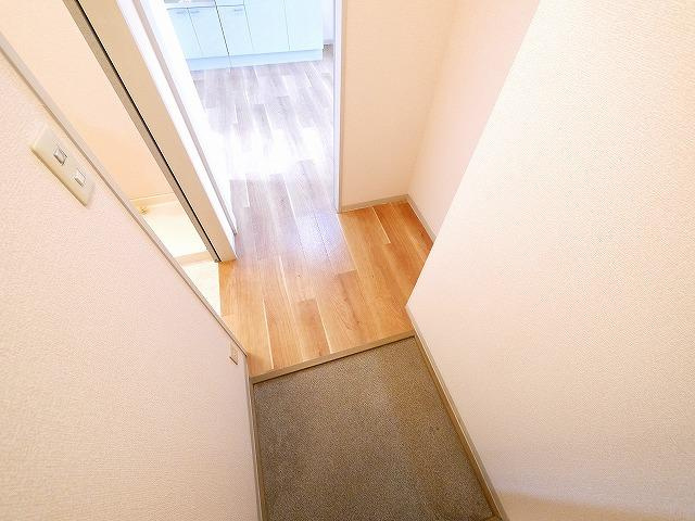 コスモス結崎　Ｃの玄関|玄関です