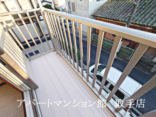金子邸(東６丁目)のバルコニー